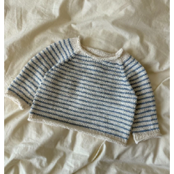 Compleet pakket - Truitje - Cool Wool - PetiteKnit - Frankie Sweater Baby