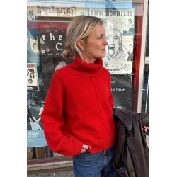 Compleet Breipakket - Trui - Double Sunday - PetiteKnit - Scarlet Sweater