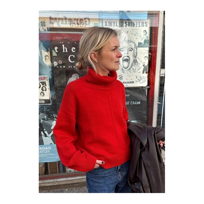 Trui - Double Sunday - PetiteKnit - Scarlet Sweater