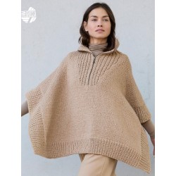 Compleet Breipakket - Poncho - Winter Softness - Lookbook 19 (model 18)
