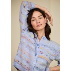 Compleet Breipakket - Vest - Cassata en Cool Merino - Lookbook 19 (Model 32)