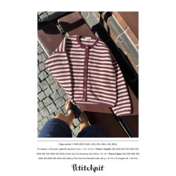 Patroon PetiteKnit Olga Jacket (maat 32 t/m 60)