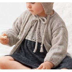 Compleet breipakket  - Vestje - Ecopuno - Infanti 17 (model 34)