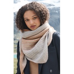 Compleet Breipakket - Schouderdoek - Gomitolo Gala - Gomitolo 16 (model 23)