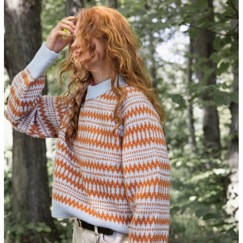 Trui - Tynn Peer Gynt - Sandnes Garn - Kleiva Sweater