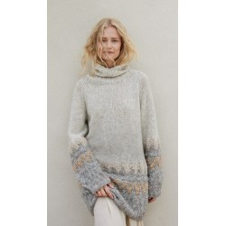 Compleet breipakket - Trui - Natural Alpaca Pelo & Orsetto - Nordic Knits 4 (model 2)