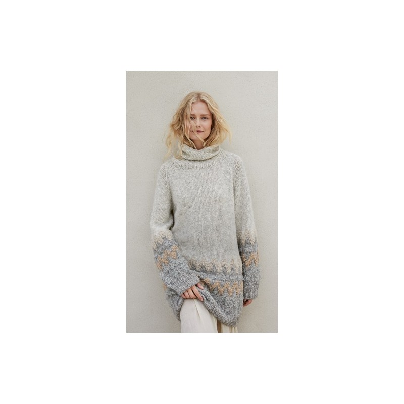 Trui - Natural Alpaca Pelo & Orsetto - Nordic Knits 4 (model 2)