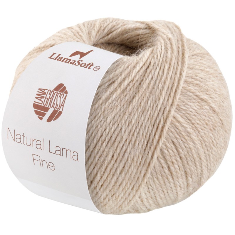 Lana Grossa Natural Lama Fine 110
Hellbeige