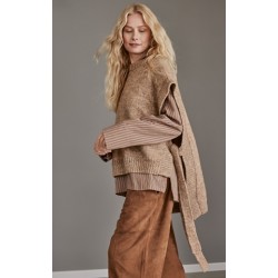 Compleet breipakket - Slipover - Natural Alpaca Pelo - Nordic Knits 4 (model 36)