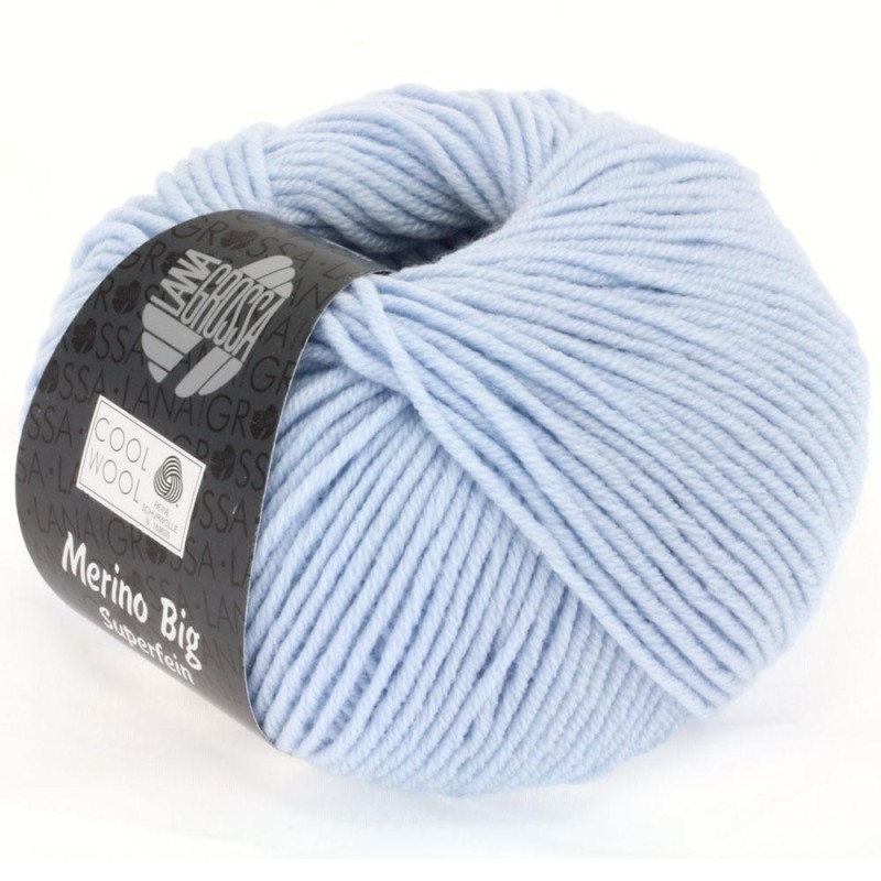 Lana Grossa Cool Wool Big 604 Hellblau