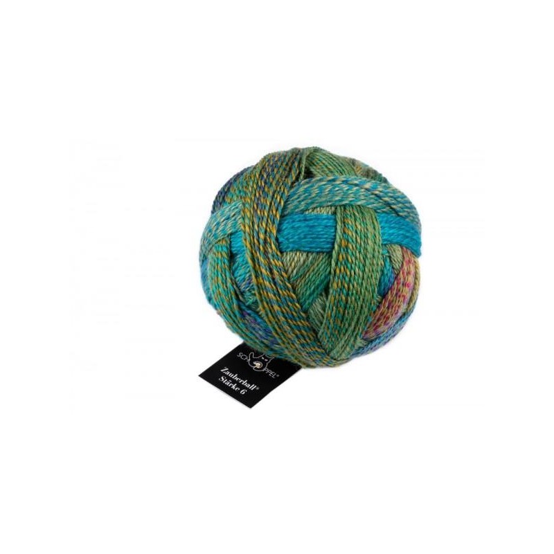 Schoppel Wolle Zauberball Stärke 6 2404 Tiefe Wasser