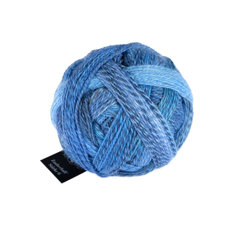 Schoppel Wolle Zauberball Stärke 6 2438 Indigo