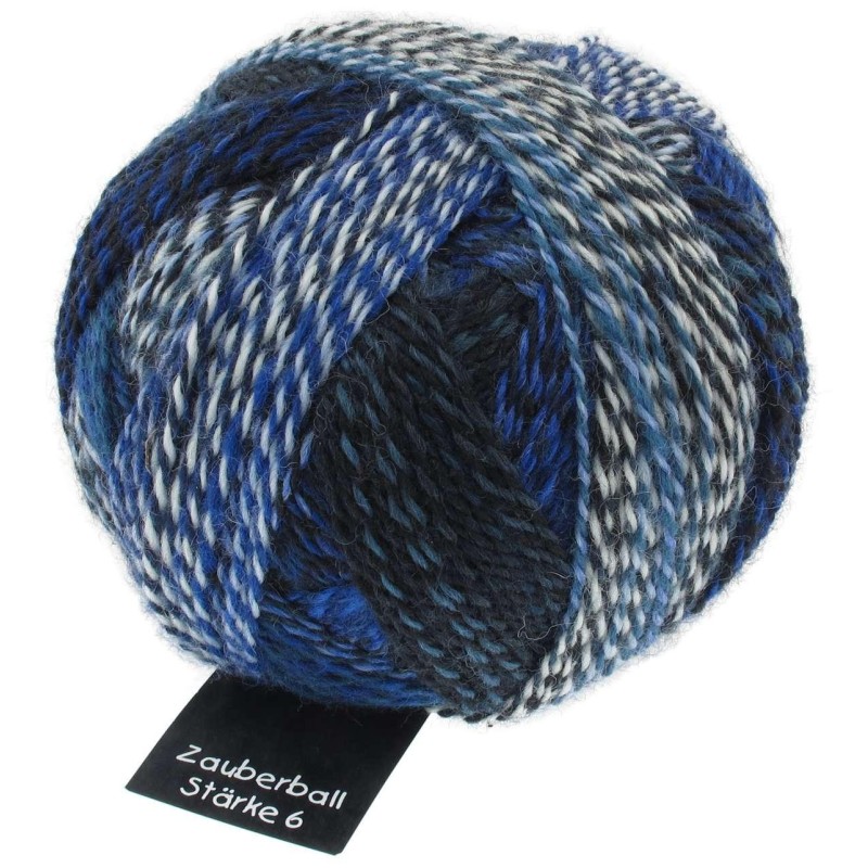 Schoppel Wolle Zauberball Stärke 6 2099 Pause in Blau