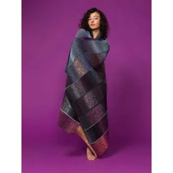 Compleet breipakket - Deken - Zauberball & Zauberball Crazy - Knit The cat 17 (model 28)