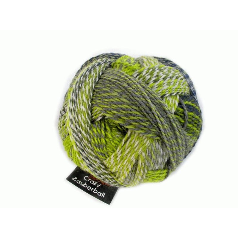 Schoppel Wolle Zauberball Crazy 2204 Grune Woche