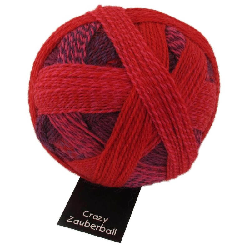 Schoppel Wolle Zauberball Crazy 2095 Indisch Rosa