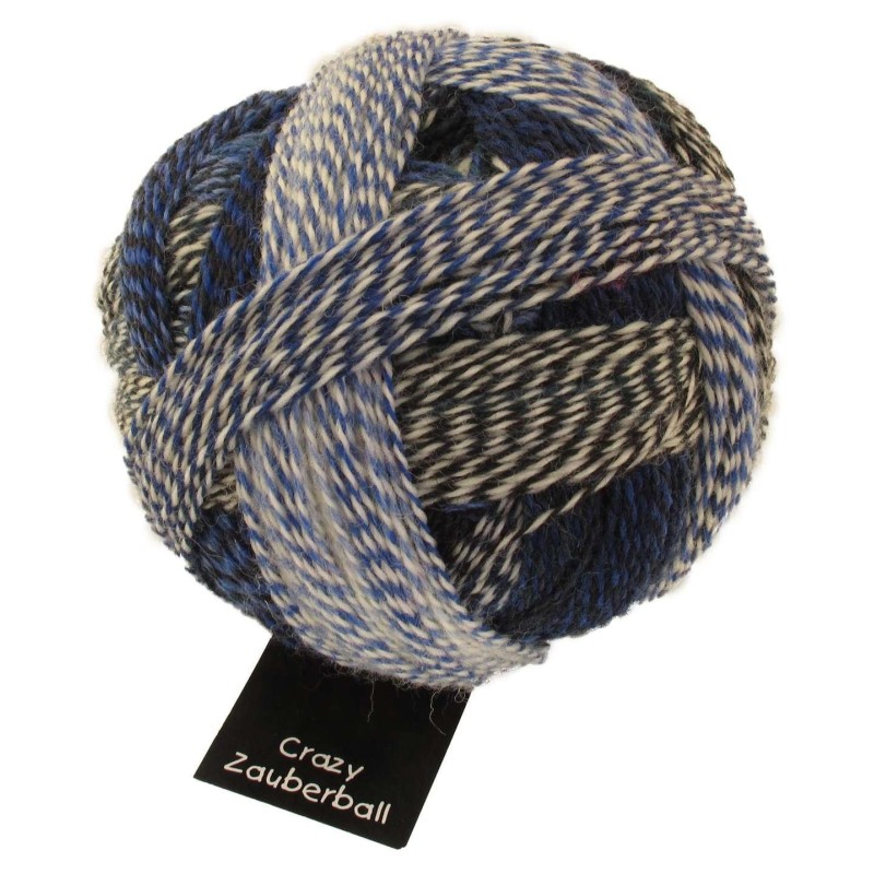 Schoppel Wolle Zauberball Crazy 2099 Pause in Blau