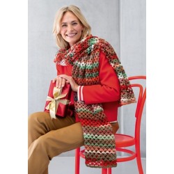 Compleet haakpakket - Stola - Christmas Edition Lurex - X-mas Flyer (Model 1)