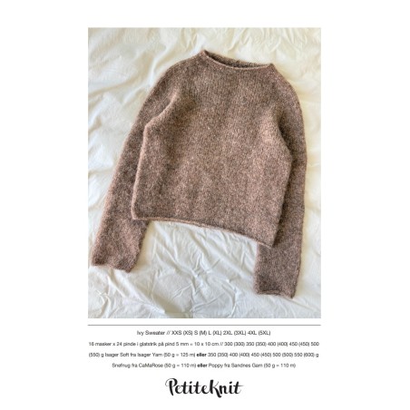 Patroon PetiteKnit Ivy Sweater (maat 32 t/m 60)