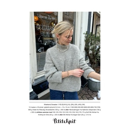 Patroon PetiteKnit Weekend Sweater (Maat: 34 t/m 60)