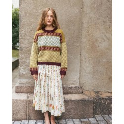 Patroon Sandnes Garn Blome Damegenser 2510-05