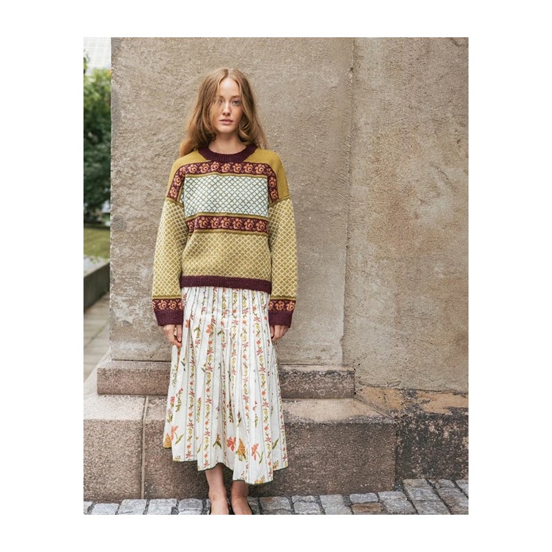 Trui - Tynn Peer Gynt - Sandnes Garn - Blome Damegenser