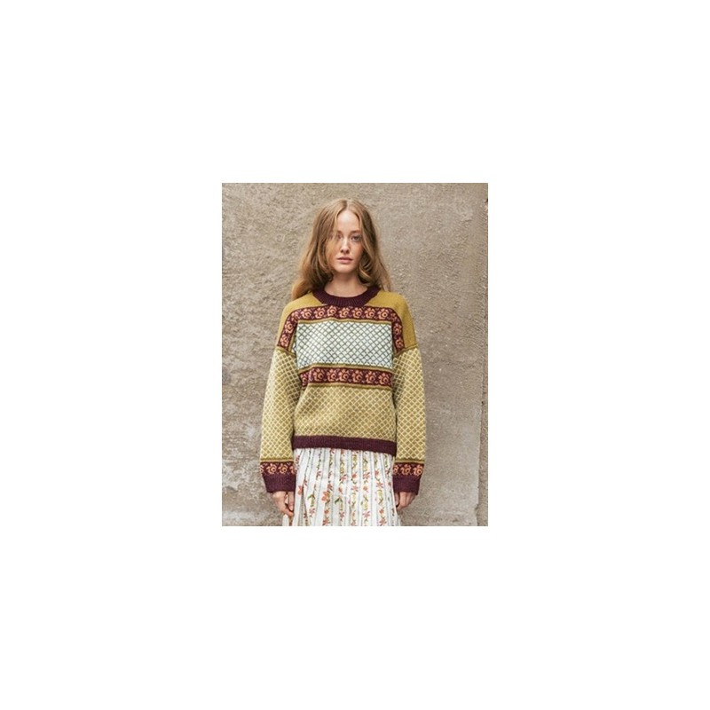 Trui - Tynn Peer Gynt - Sandnes Garn - Blome Damegenser