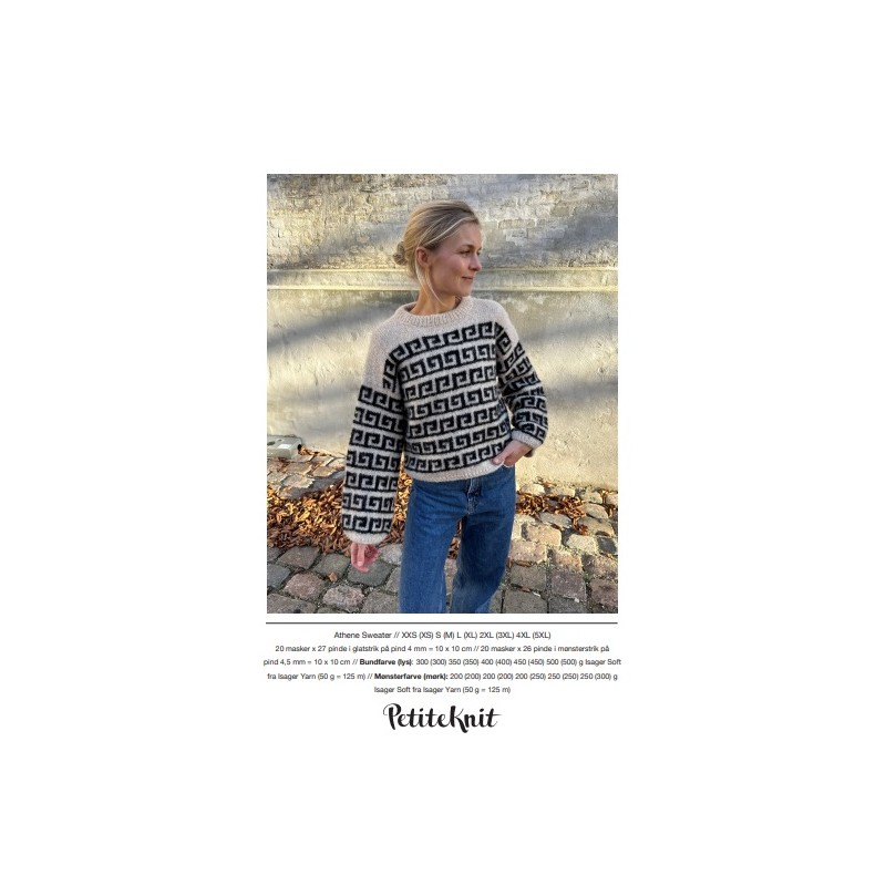 Patroon PetiteKnit Athene Sweater (maat 32 t/m 60)