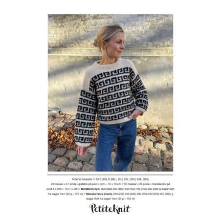 Patroon PetiteKnit Athene Sweater (maat 32 t/m 60)