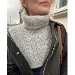 Compleet Breipakket - Colsjaal - Tynn Peer Gynt en Silkhair - PetiteKnit - Moby Neck