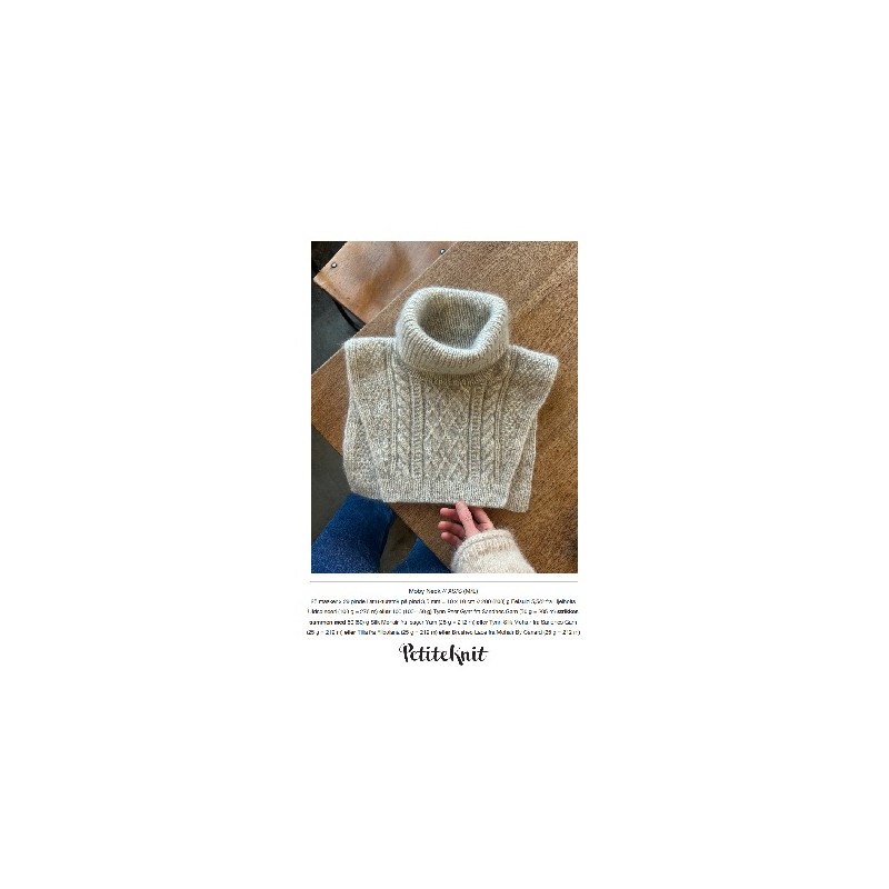 Patroon PetiteKnit Moby Neck (maat 34 t/m 42)