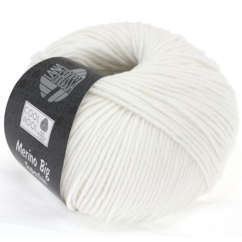 Lana Grossa Cool Wool Big 615 Weiß