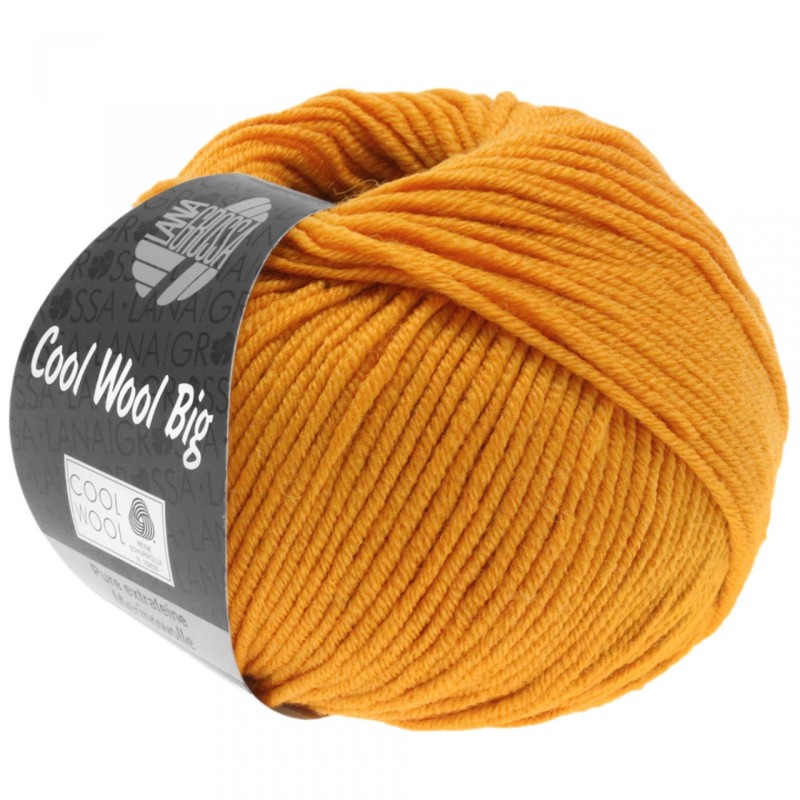 Lana Grossa Cool Wool Big 974 Gelborange