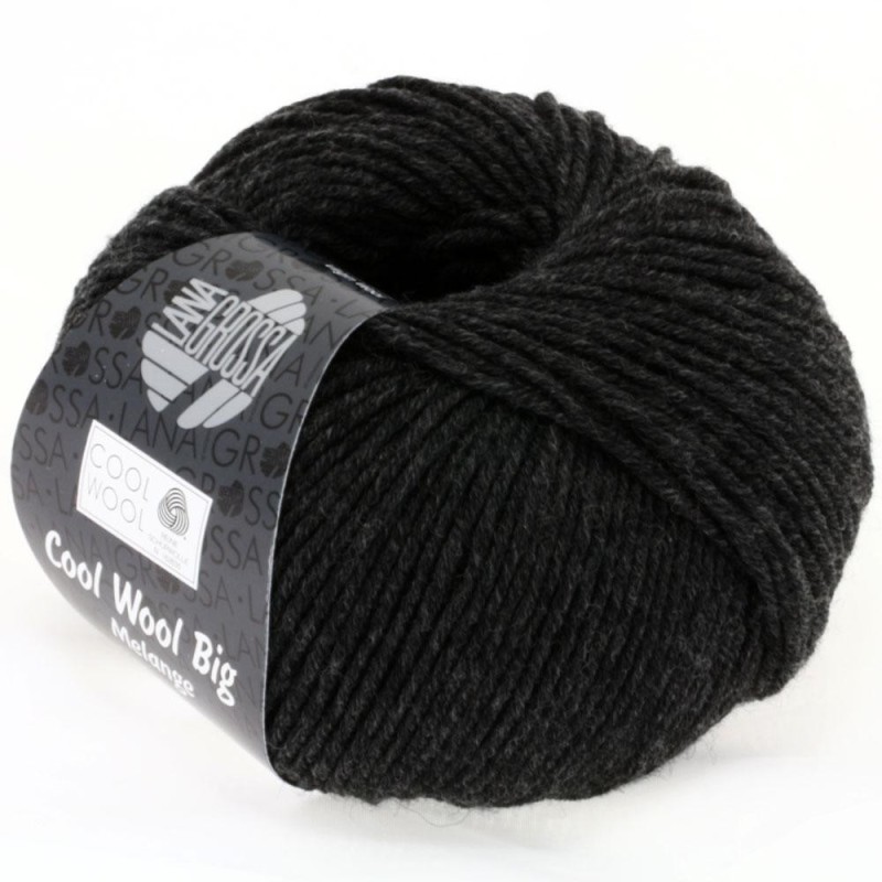 Lana Grossa Cool Wool Big 618 Anthrazit