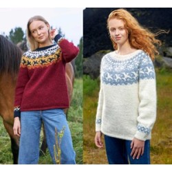 Compleet breipakket - Trui - Lettlopi - Lopidesign - Farfuglar