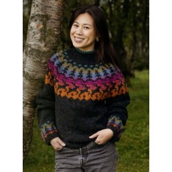 Compleet breipakket - Trui - Lettlopi - Lopidesign - Hreindyr i nordurljosum