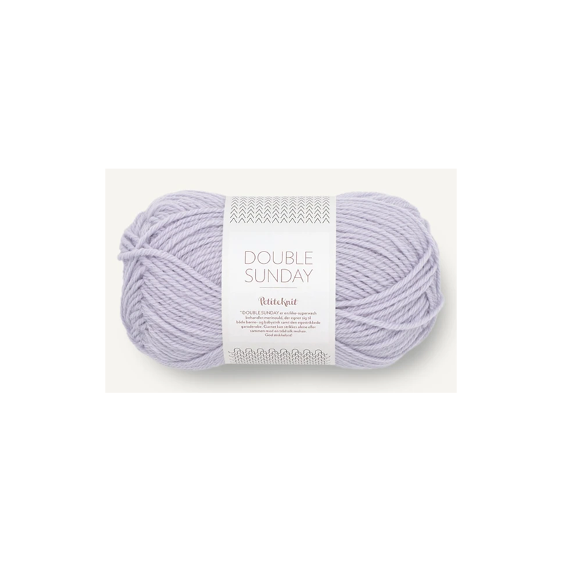 Sandnes Double Sunday by PetiteKnit 5012 Perfect Purple