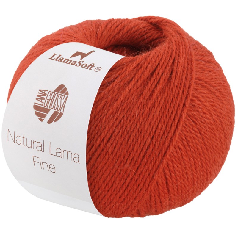 Lana Grossa Natural Lama Fine 104
Rostorange