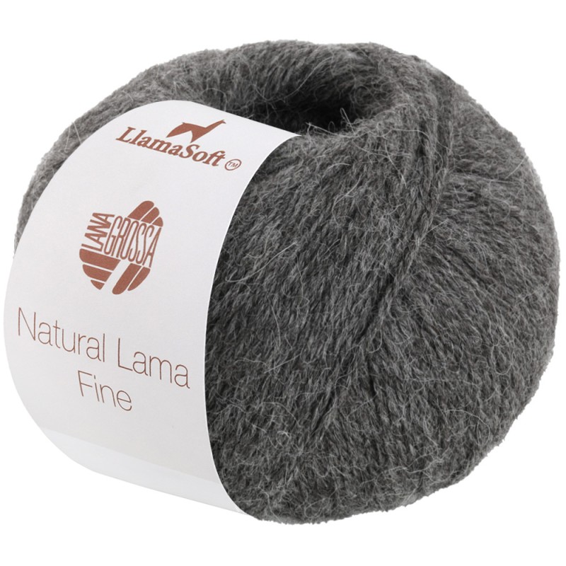 Lana Grossa Natural Lama Fine 114
Graubraun