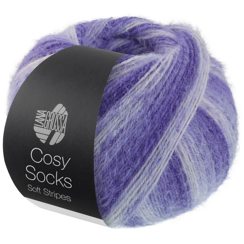 Lana Grossa Cosy Socks Soft Stripes 101