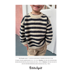 Patroon PetiteKnit Otto Sweater Junior (maat 86 t/m 164)