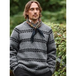 Compleet breipakket - Trui - Atlas - Sandnes Garn - Ridge Sweater Man