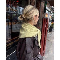 Compleet breipakket - Sjaal - Natural Lama Fine - PetiteKnit - Uma scarf