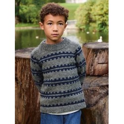 Patroon Sandnes Garn Ridge Sweater Junior