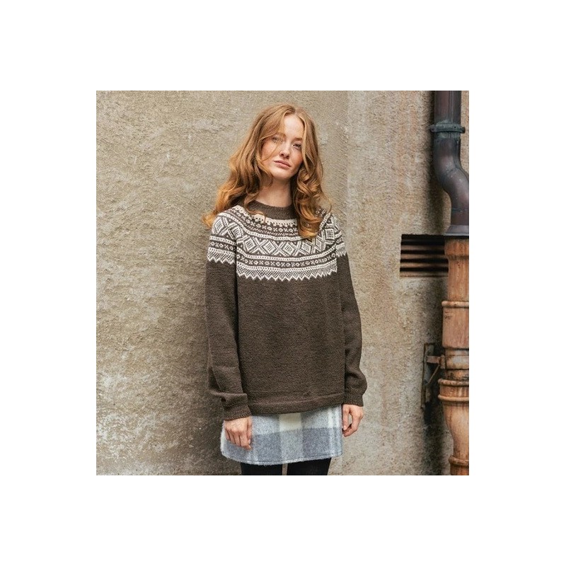 Patroon Sandnes Garn Marius 2510-03 variant met 2 kleuren