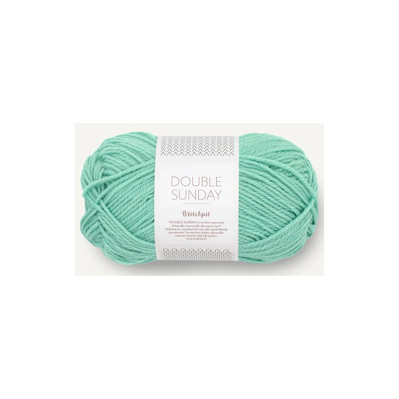 Sandnes Double Sunday by PetiteKnit 7723 Mint
