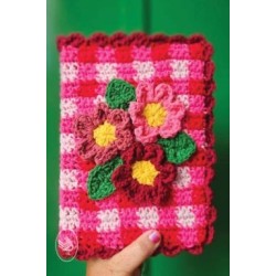 Compleet haakpakket - Vrolijk A5 boekenkaftje - Durable Cosy Fine