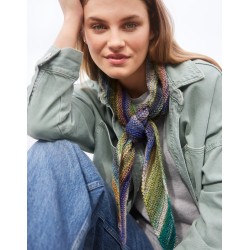 Compleet Breipakket - Sjaaltje - Colorissimo -Tücher & Co 8 (model 2b)