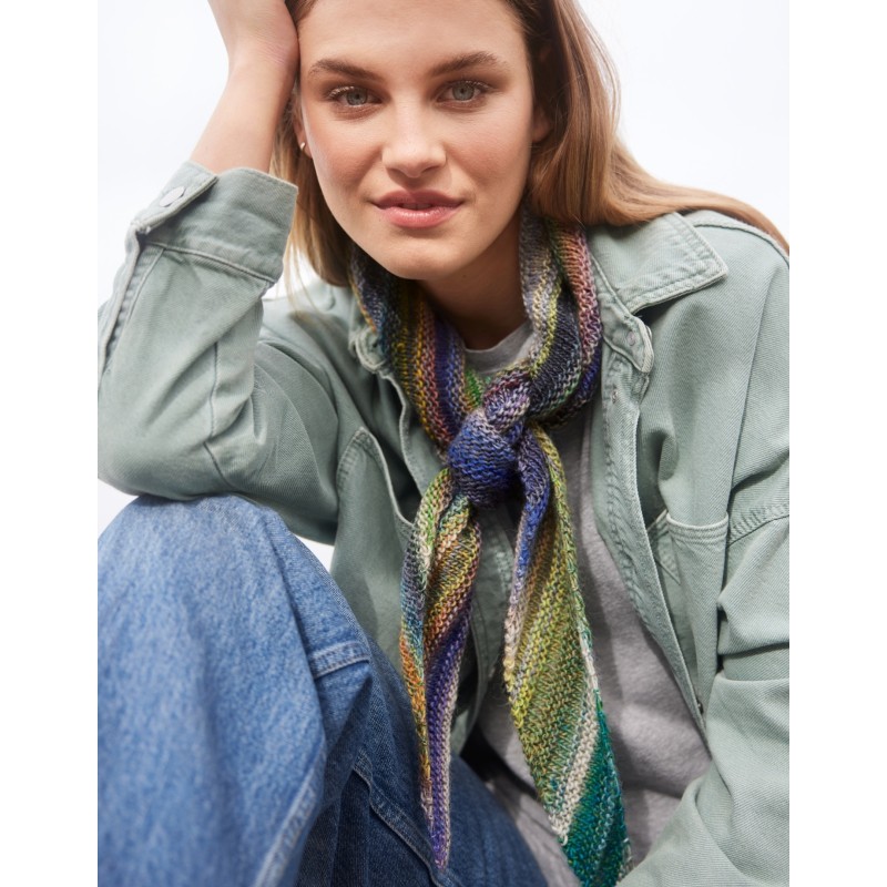 Sjaaltje - Colorissimo -Tücher & Co 8 (model 2b)