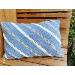 Compleet haakpakket - Tuinkussen met vlecht - Durable Cosy Fine